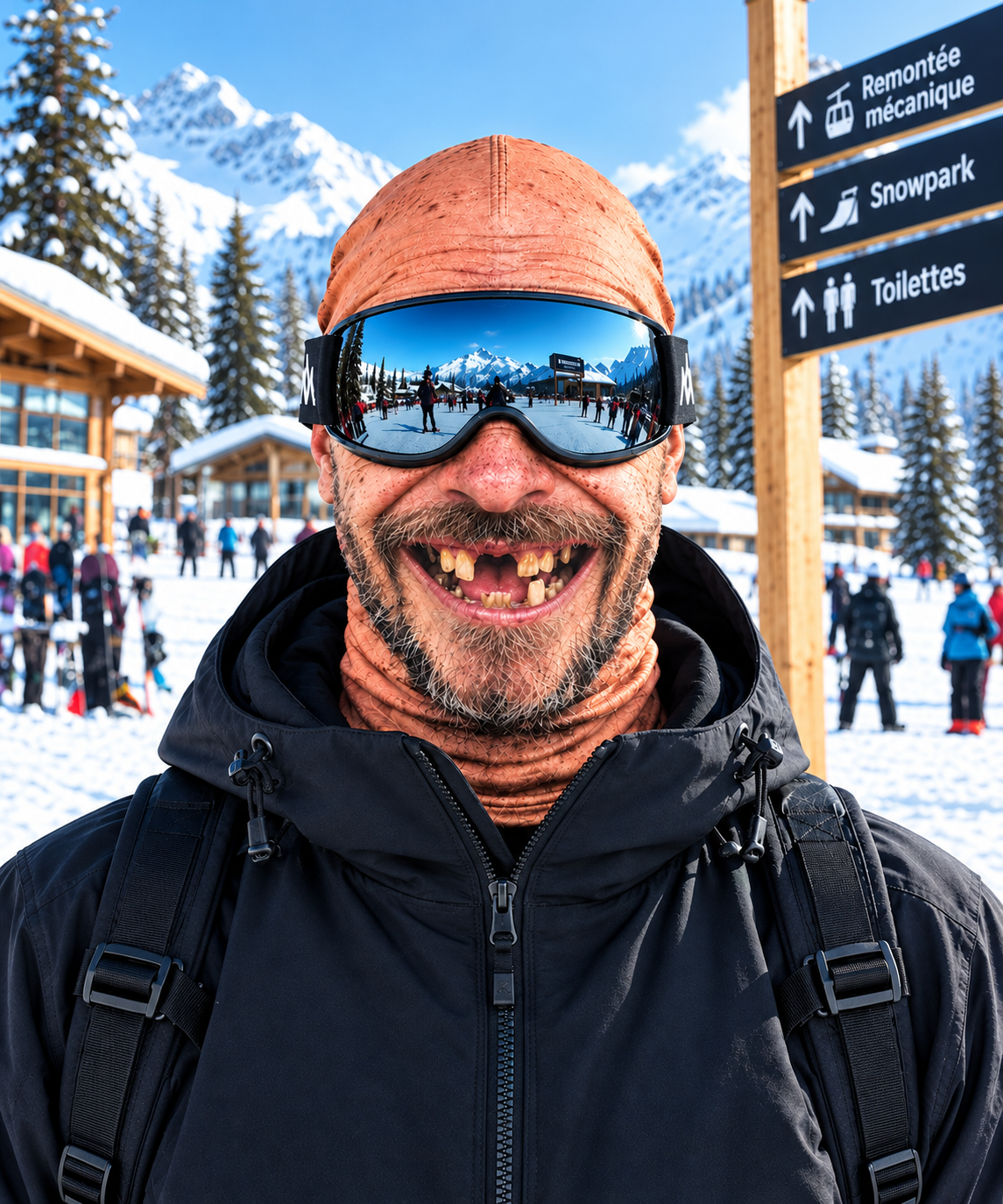 Sur les pistes